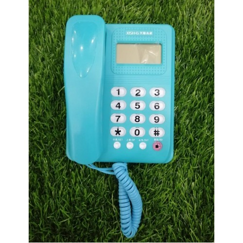 Wall Mountable Telephone Set With Caller ID CLI Direct Plug & Play Landline Handset 